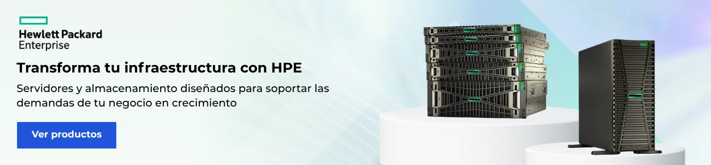 Hewlett Packard Enterprise — Transforma tu infraestructura