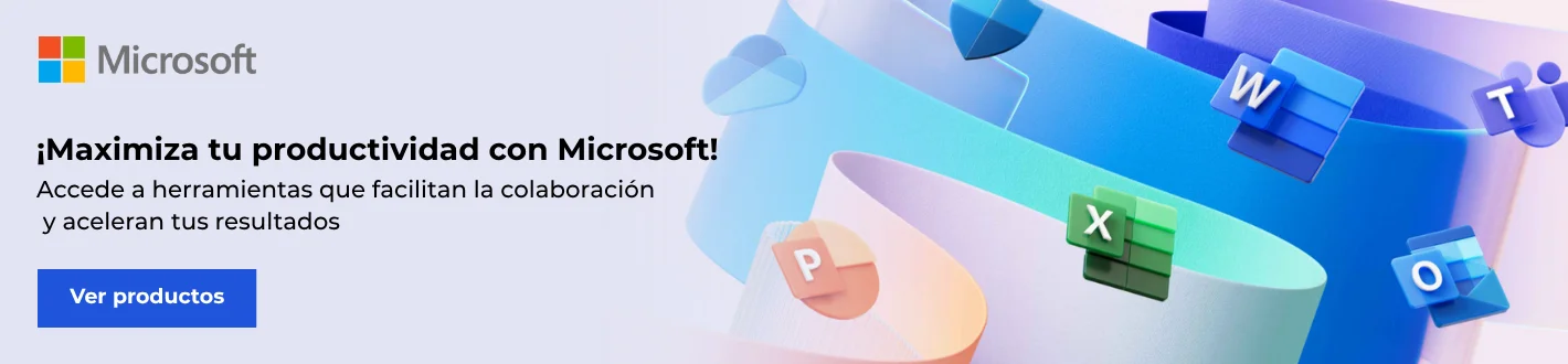 Microsoft — Maximiza tu productividad