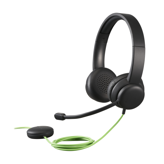 Acer GP.HDS11.01N auricular y casco Auriculares Alámbrico Diadema Llamadas/Música Negro