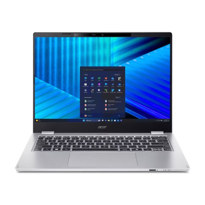 Acer TravelMate P4 TMP414-55-TCO-761T Intel Core Ultra 7 255U Portátil 35,6 cm (14") 3K 16 GB DDR5-SDRAM 512 GB SSD Wi-Fi 7 (802.11be) Windows 11 Pro Azul