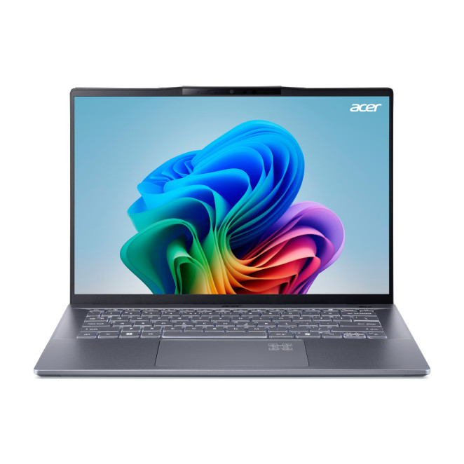 Acer Swift Go 14 AI SFG14-01-X962 Snapdragon X1P-42-100 Portátil 36,8 cm (14.5") WUXGA 16 GB LPDDR5x-SDRAM 1 TB SSD Wi-Fi 7 (802.11be) Windows 11 Home Gris
