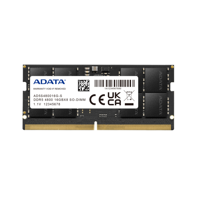 ADATA Premier módulo de memoria 16 GB 1 x 16 GB DDR5 262-pin SO-DIMM ECC