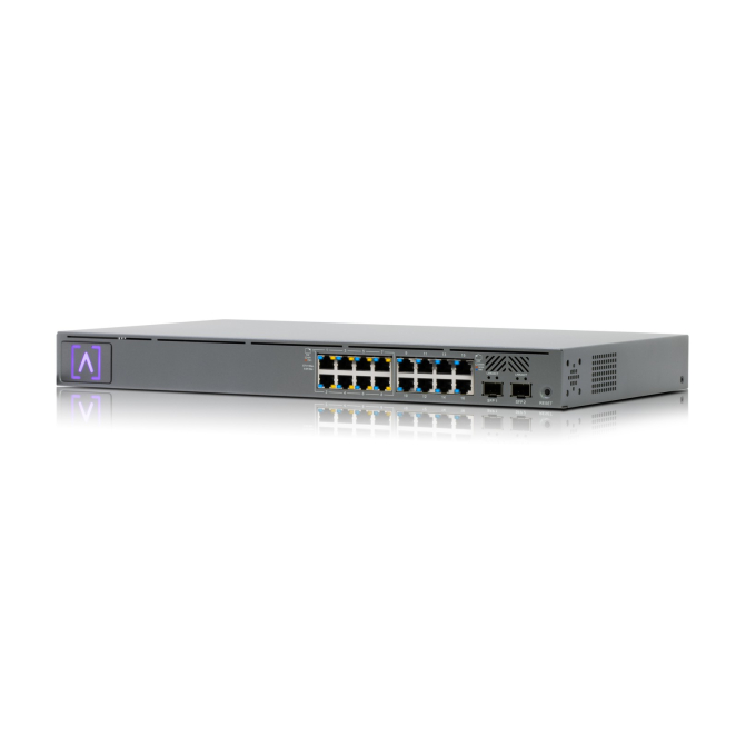 Alta Labs S16-POE switch Gestionado Gigabit Ethernet (10/100/1000) Energía sobre Ethernet (PoE) 1U Gris