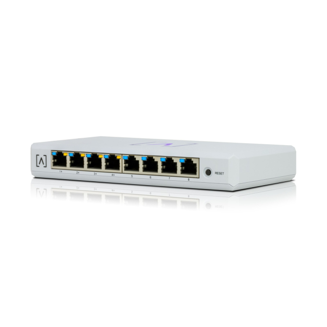 Alta Labs S8-POE switch Gestionado Gigabit Ethernet (10/100/1000) Energía sobre Ethernet (PoE) Blanco