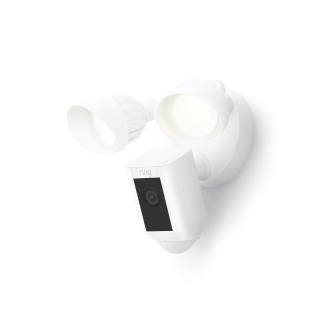 Ring Floodlight Cam Wired Plus Cámara de seguridad IP Exterior 1920 x 1080 Pixeles Techo/pared