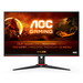AOC G2 24G2SPAE/BK LED display 60,5 cm (23.8″) 1920 x 1080 Pixeles Full HD Negro, Rojo