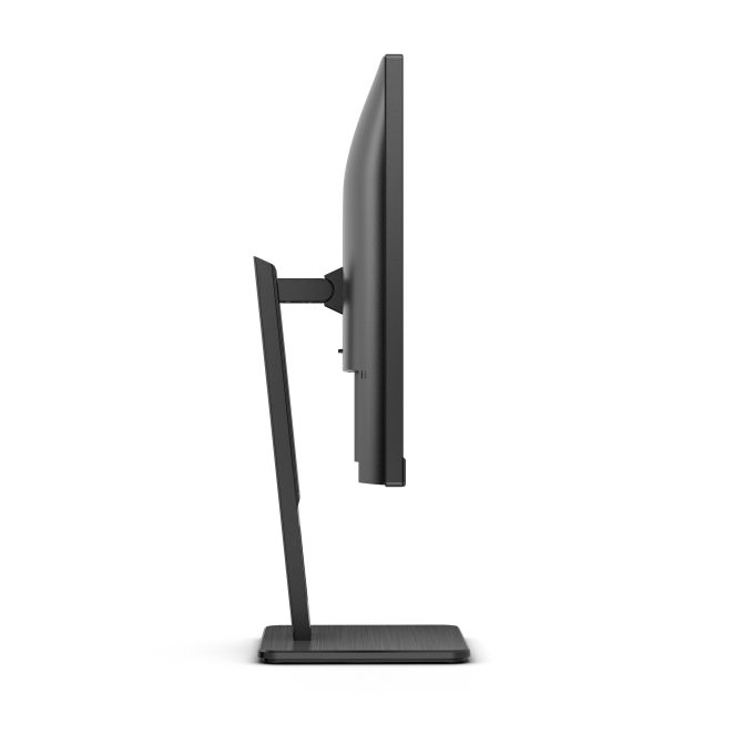 AOC Q27E3UMF vista trasera con conexiones