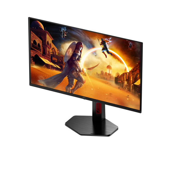 AOC G4 Q27G4SDR pantalla para PC 67,3 cm (26.5") 2560 x 1440 Pixeles Quad HD QD-OLED Negro, Rojo