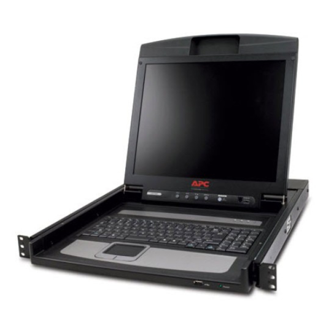 APC AP5717 consola de rack 43,2 cm (17) Negro