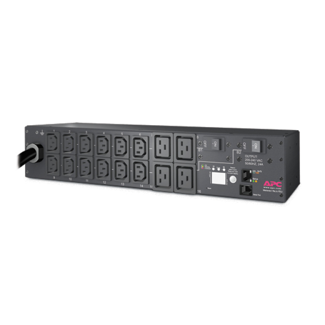 APC AP7811B unidad de distribución de energía (PDU) 16 salidas AC 2U Negro