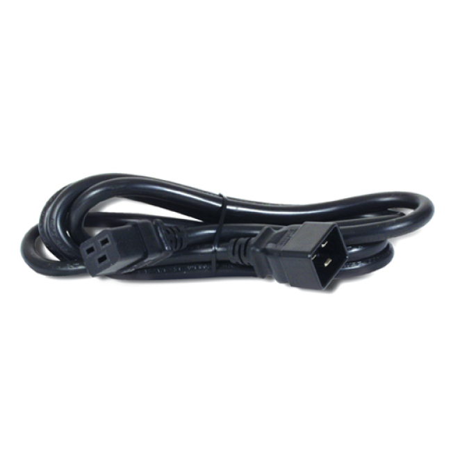 APC AP9877 cable de transmisión Negro 1,98 m C19 acoplador C20 acoplador