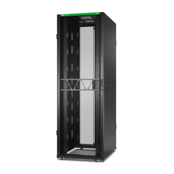 APC AR3157B2 armario rack 48U visto desde el frente
