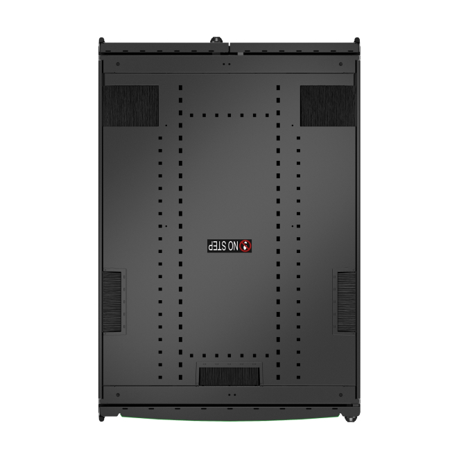 APC AR3157B2 armario rack 48U instalación en una oficina