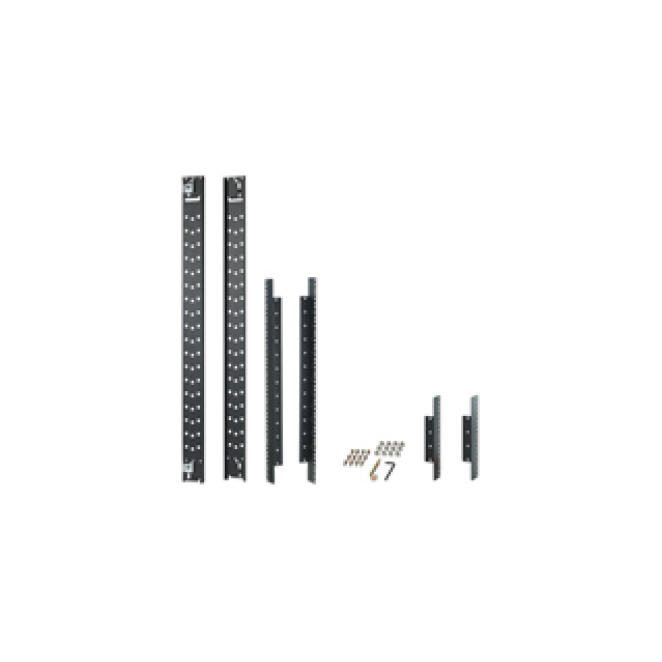 APC NetShelter SX 42U 600mm Wide Recessed Rail Kit Negro