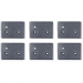 APC AR7710 Cable Containment Brackets Negro