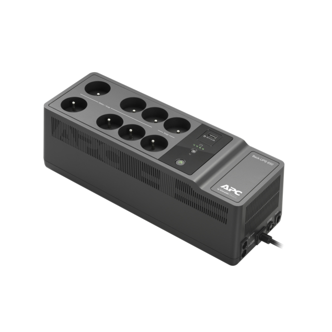 APC BE650G2-FR sistema de alimentación ininterrumpida (UPS) En espera (Fuera de línea) o Standby (Offline) 0,65 kVA 400 W