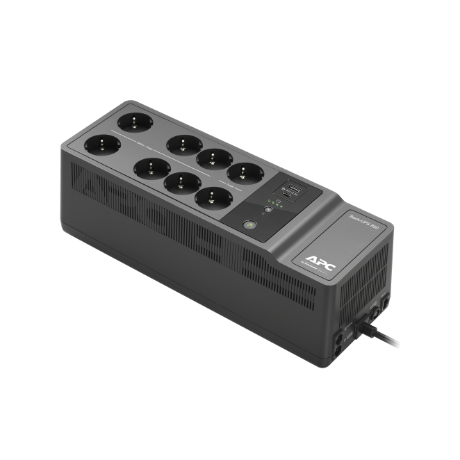 APC BE850G2-GR sistema de alimentación ininterrumpida (UPS) En espera (Fuera de línea) o Standby (Offline) 0,85 kVA 520 W 8 salidas AC