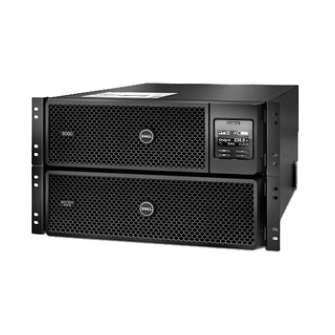 DELL DLRT8KRMXLI sistema de alimentación ininterrumpida (UPS) Doble conversión (en línea) 8 kVA 8000 W 12 salidas AC