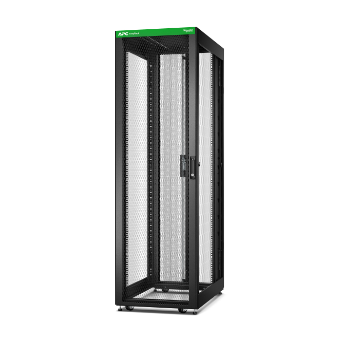 APC Easy Rack 42U Rack o bastidor independiente Negro