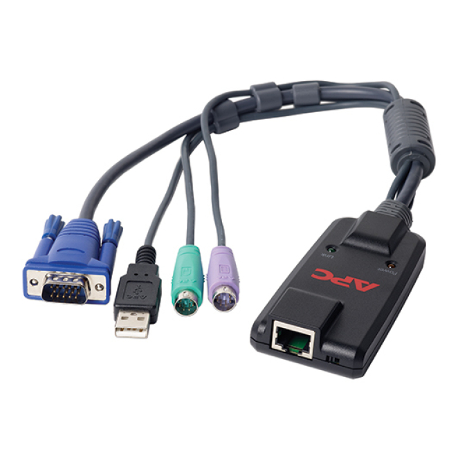 APC KVM-PS2VM cable para video, teclado y ratón (kvm) Negro