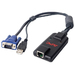 APC KVM-USBVM cable para video, teclado y ratón (kvm) Negro