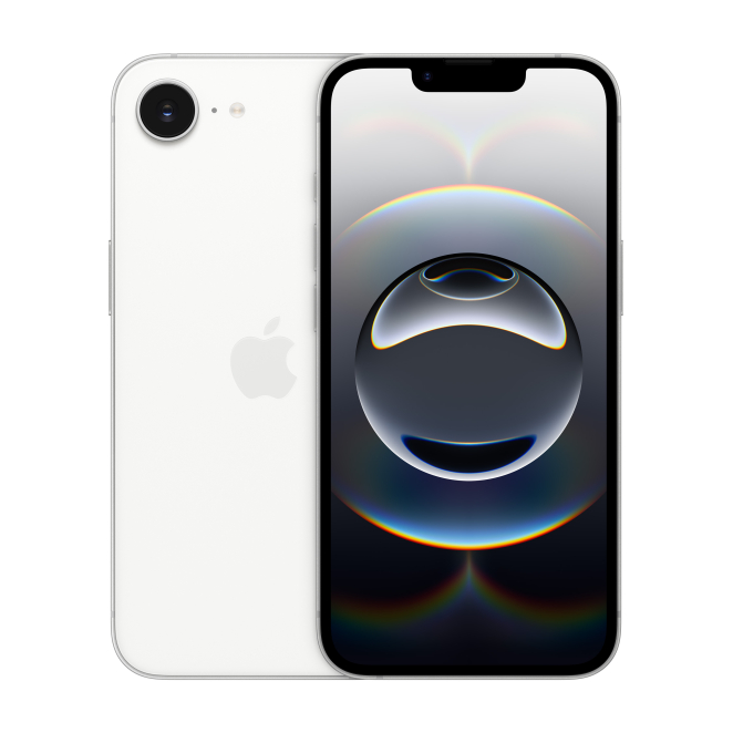 Apple iPhone 16e Blanco frontal