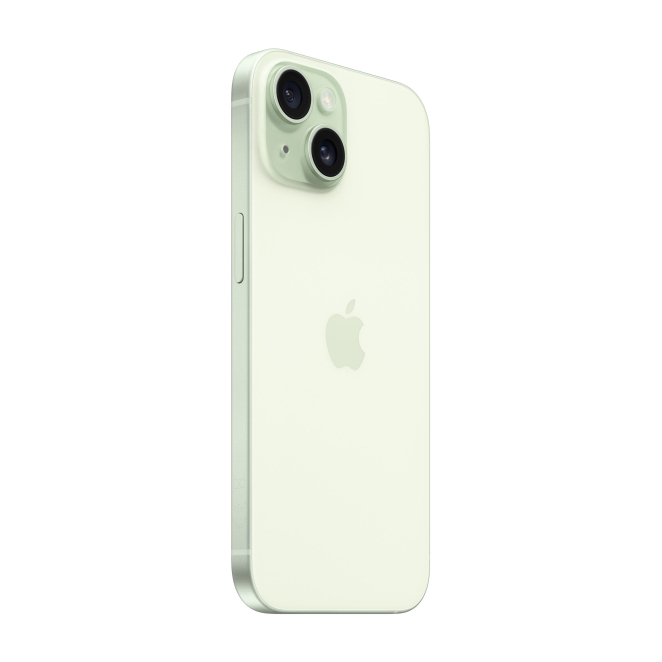 Apple iPhone 15 verde con tecnología Dynamic Island