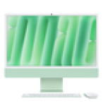 Apple iMac Apple M M4 59,7 cm (23.5″) 4480 x 2520 Pixeles PC todo en uno 16 GB 256 GB SSD macOS Sequoia Wi-Fi 6E (802.11ax) Verde