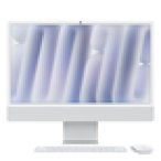 Apple iMac Apple M M4 59,7 cm (23.5″) 4480 x 2520 Pixeles PC todo en uno 16 GB 512 GB SSD macOS Sequoia Wi-Fi 6E (802.11ax) Plata
