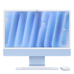 Apple iMac Apple M M4 59,7 cm (23.5″) 4480 x 2520 Pixeles PC todo en uno 16 GB 512 GB SSD macOS Sequoia Wi-Fi 6E (802.11ax) Azul