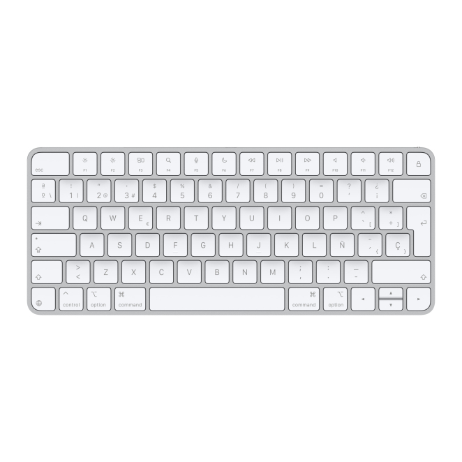 Apple Magic teclado Universal USB + Bluetooth QWERTY Español Blanco