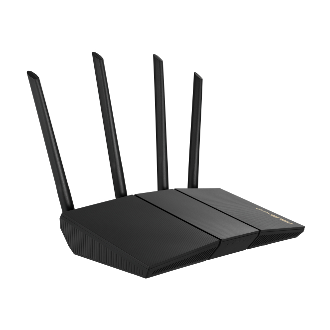 ASUS RT-AX57 router inalámbrico Gigabit Ethernet Doble banda (2,4 GHz / 5 GHz) Negro