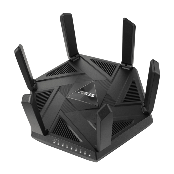 ASUS RT-AXE7800 router inalámbrico Tribanda (2.4 GHz / 5 GHz / 6 GHz) Negro