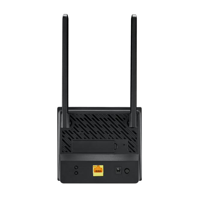 ASUS 4G-N16 router inalámbrico Gigabit Ethernet Banda única 2.4 GHz Negro