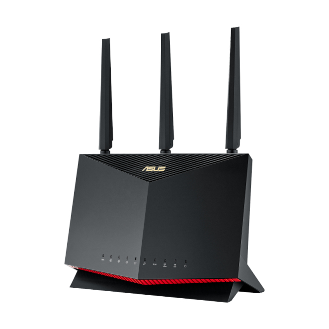 ASUS RT-AX86U Pro router inalámbrico Gigabit Ethernet Doble banda (2,4 GHz / 5 GHz) Negro