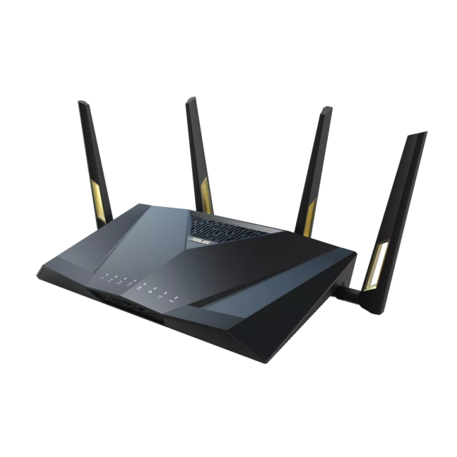 ASUS RT-AX88U Pro router inalámbrico Gigabit Ethernet Doble banda (2,4 GHz / 5 GHz) Negro