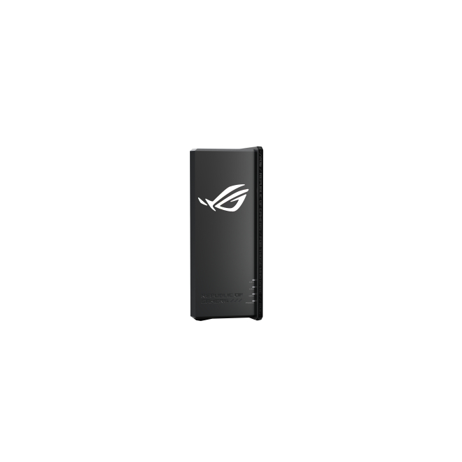ASUS ROG Strix GS-BE18000 vista posterior y puertos