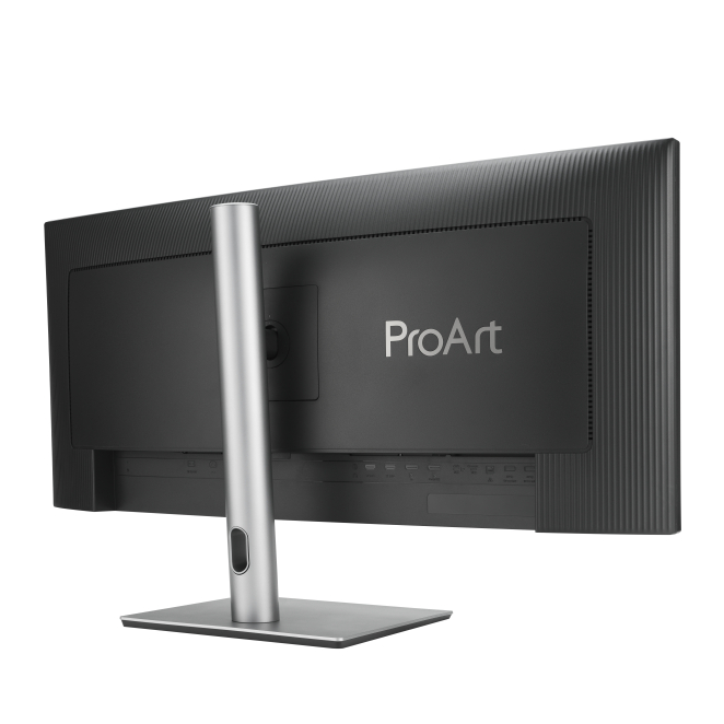 ASUS ProArt PA34VCNV doble pantalla ajustes visuales ergonomía