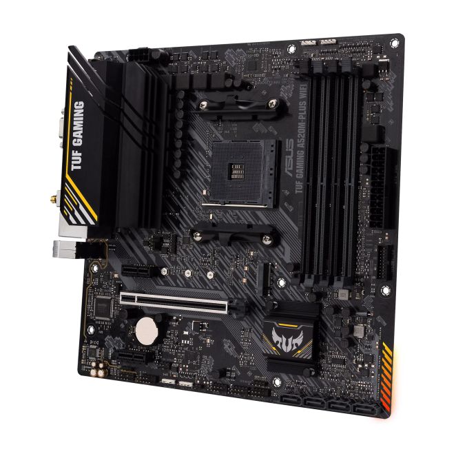 Sistema conectado con ASUS TUF GAMING A520M-PLUS WIFI