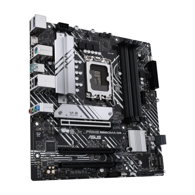 ASUS PRIME B660M-A D4-CSM conectores y puertos