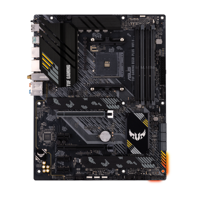 ASUS TUF Gaming B550-PLUS WiFi II conectores y puertos