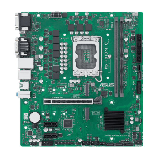 ASUS PRO H810M-C-CSM ports and connectors