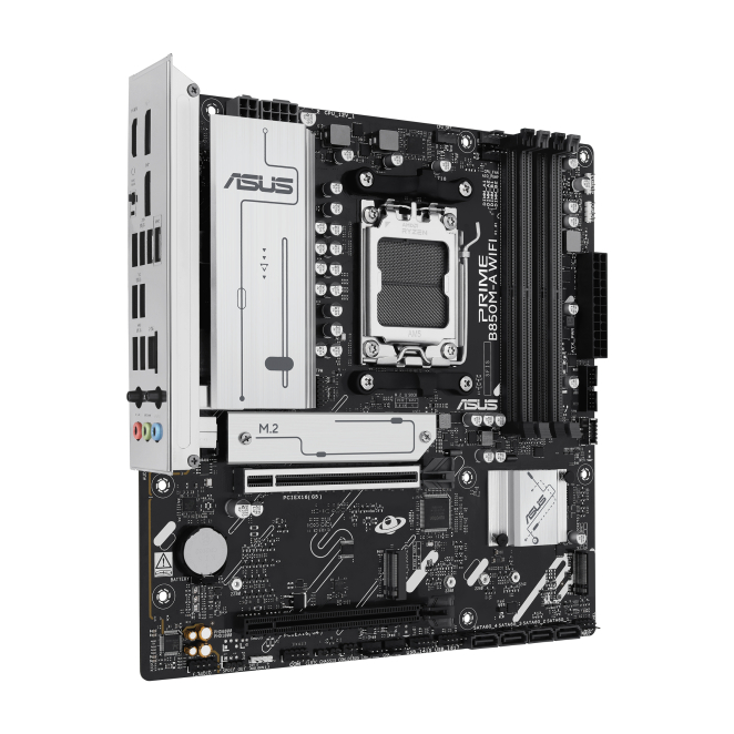 ASUS PRIME B850M-A WIFI AMD B850 Zócalo AM5 micro ATX BIOS y eficiencia
