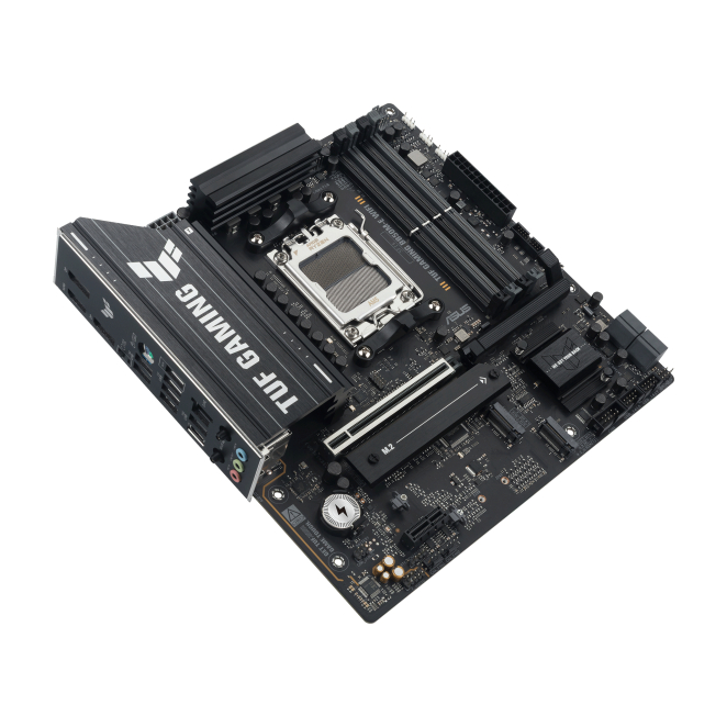 ASUS TUF GAMING B850M-E WIFI conectores SATA y PCI