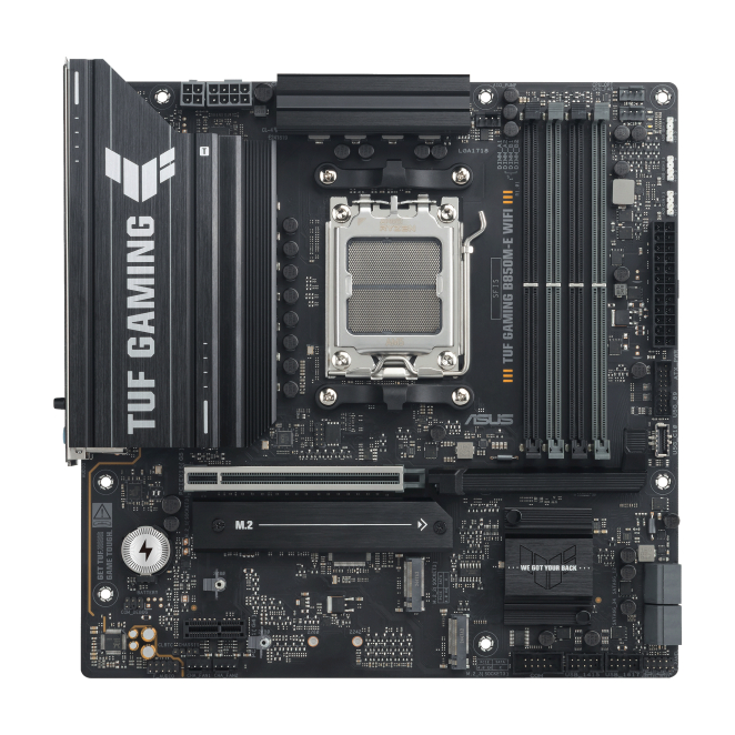 ASUS TUF GAMING B850M-E WIFI ranuras de memoria