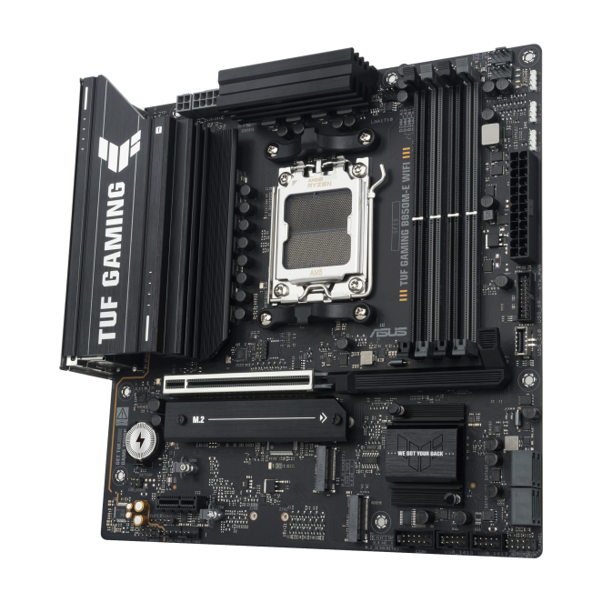 ASUS TUF GAMING B850M-E WIFI conectores M.2