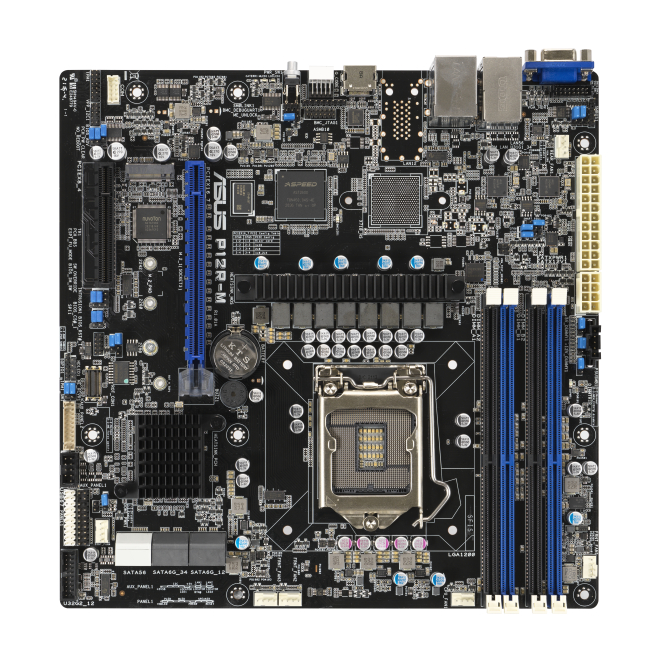 ASUS P12R-M Intel C256 LGA 1200 (Socket H5) ATX