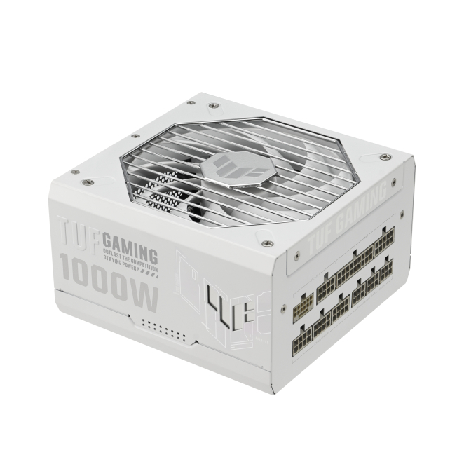 ASUS TUF Gaming 1000W Gold White Edition unidad de fuente de alimentación 20+4 pin ATX ATX Blanco