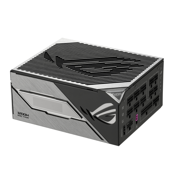 ASUS ROG THOR 1200P3 Gaming PSU con ventilador iluminado