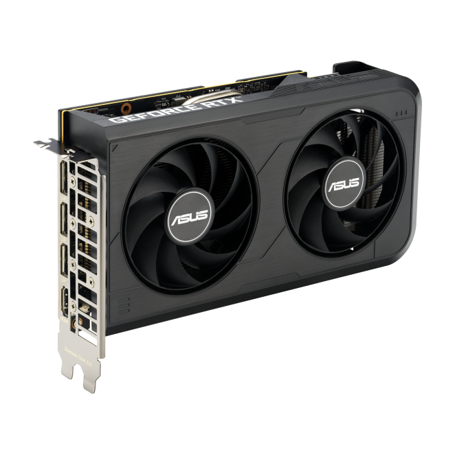 ASUS Dual -RTX5050-O8G NVIDIA GeForce RTX 5050 ventiladores y conectores